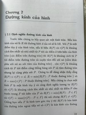 Một số kiến thức cơ sở về hình học tổ hợp - Vũ Đình Hòa