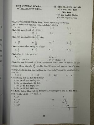 Tuyển tập 169 đề kiểm tra định kỳ toán 7 (Sách kết nối tri thức - miễn phí giao hàng)