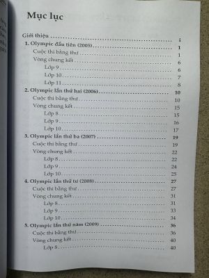 CÁC KỲ OLYMPIC MANG TÊN - KVANT 113 - Sharygina, Zaslavsky 2005-2009 - Nguyễn Hữu Điển dịch