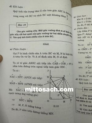 100 bài toán quỹ tích và dựng hình 