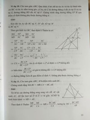 Những định lý chọn lọc trong hình học phẳng và các bài toán áp dụng