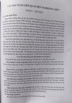 Một số bài viết về Đa Thức Bồi Dưỡng HSG THPT Chương trình mới (free ship)