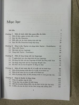 Chuyên đề chọn lọc Đa thức và áp dụng  - Nguyễn Văn Mậu - Trân Nam Dũng
