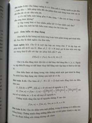 Tổ hợp và một số dạng toán rời rạc liên quan -  Nguyễn Văn Mậu