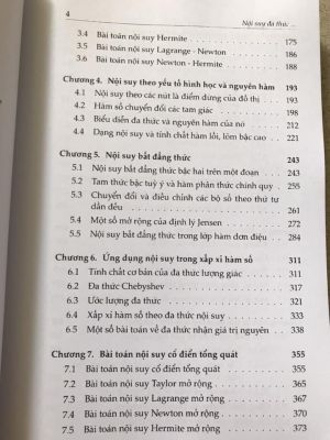 Nội suy đa thức - Định lý và áp dụng