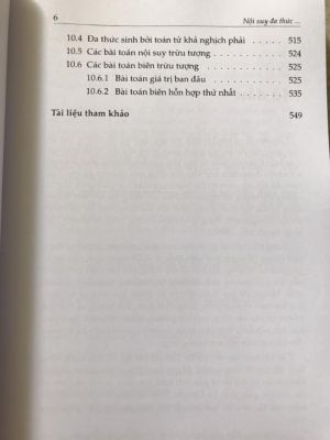 Nội suy đa thức - Định lý và áp dụng