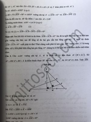 Bồi Dưỡng Toán 7 - Tập 3 - Hình học -  Xác suất (miễn phí giao hàng)