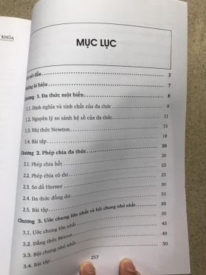 Đa thức và ứng dụng