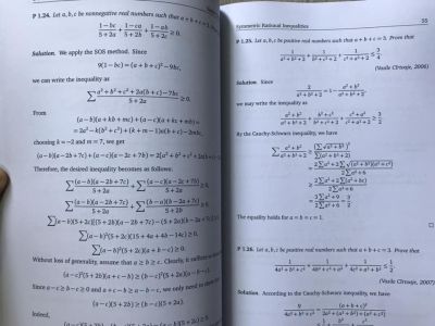 Bất đẳng thức tập 2: Đa thức dạng phân thức đối xứng