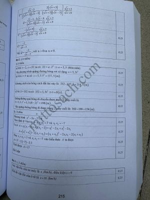 102 đề Khảo Sát, Thi Thử vào lớp 10 Các Tỉnh Thành (Chương trình mới)