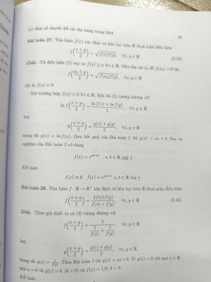 Phương trình hàm - Nguyễn Văn Mậu