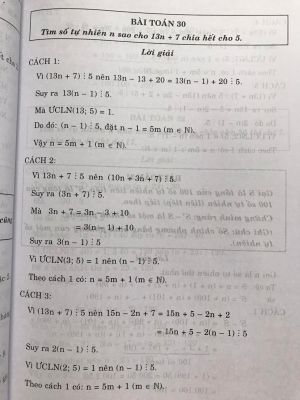 Giải bằng nhiều cách các bài toán 6