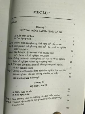 Chuyên đề bồi dưỡng HSG THCS Phương trình bậc hai và ứng dụng - Nguyễn Đức Tấn