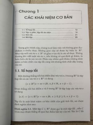 GIÁO TRÌNH GIẢI TÍCH LỒI ỨNG DỤNG - Nguyễn Hữu Điển