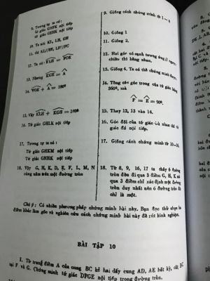 Định lý hình học và các phương pháp chứng minh  -Hứa Thuần Phỏng
