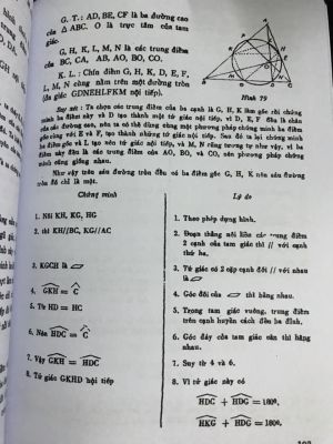Định lý hình học và các phương pháp chứng minh  -Hứa Thuần Phỏng
