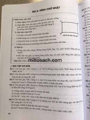 Bồi dưỡng năng lực tự học Toán 8
