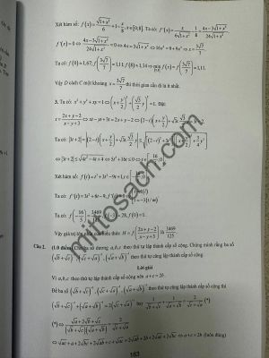 Bộ đề Học sinh giỏi Toán 12 chương trình mới - Tập 1 - Đề thi các tỉnh (Miễn phí ship)