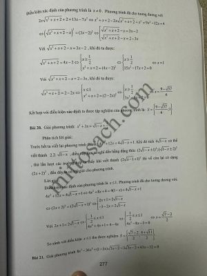 Bồi dưỡng HSG TOÁN 9 - Tập 2 - Đại số - Phương trình, hệ, căn thức, đa thức (miễn phí giao hàng)