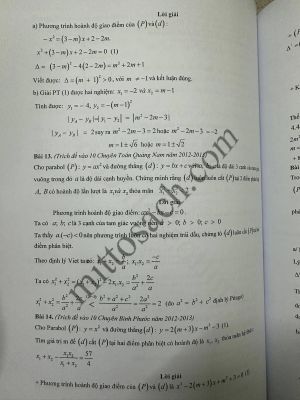Bồi dưỡng HSG TOÁN 9 - Tập 3 - Đại số - Phương trình bậc hai, hàm số, đồ thị - Phương trình nghiệm nguyên - Thống kê (miễn phí giao hàng)
