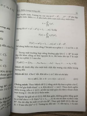 GIÁO TRÌNH GIẢI TÍCH LỒI ỨNG DỤNG - Nguyễn Hữu Điển