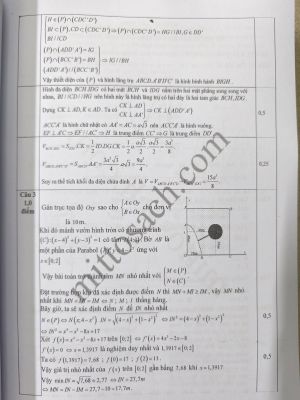Bộ đề Học sinh giỏi Toán 12 chương trình mới - Tập 2 - Đề thi các trường, cụm (Miễn phí ship)