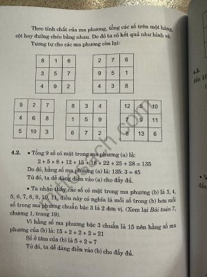 Phát triển tư duy Toán học 5: Ma phương, sodoku và bài toán ô số