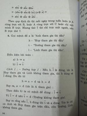 Bước đầu làm quen với Logic Toán 