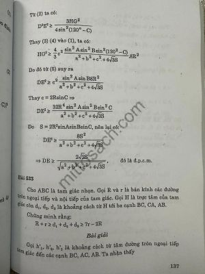 10.000 Bài Toán Sơ Cấp - Bất đẳng thức hình học - Phan Huy Khải