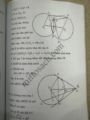 Những bài toán chọn lọc cho trường chuyên lớp chọn - Tập 2 - Hình học - Đỗ Đức Thái