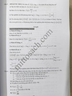 Bộ đề Học sinh giỏi Toán 12 chương trình mới - Tập 2 - Đề thi các trường, cụm (Miễn phí ship)