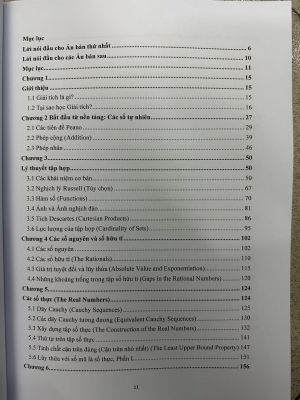 GIẢI TÍCH I - Tái bản lần thứ tư - Terence Tao