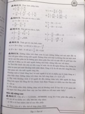 Nắm chắc kiến thức vã kỹ năng Toán 7 (Trọn bộ 2 tập - Miễn phí giao hàng)