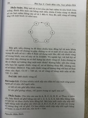 TOÁN TỔ HỢP BÀI GIẢNG TIẾP TỤC - Raskina, Shapovalov - Nguyễn Hữu Điển dịch
