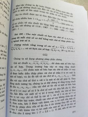 CÁC BÀI TOÁN SỐ HỌC - ĐẠI SỐ CHỌN LỌC - Shklyarsky, Nchentsov, Myaglom