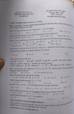 150 ĐỀ KIỂM TRA ĐỊNH KỲ TOÁN 9 - CHƯƠNG TRÌNH MỚI (Miễn phí giao hàng)