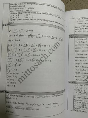 Tuyển chọn và hướng dẫn giải 123 đề thi học sinh giỏi Toán 8 chương trình mơi 2023-2024