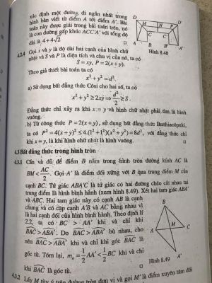 Chuyên đề bồi dưỡng học sinh giỏi Toán THPT: Bất đẳng thức hình học - Vũ Đình Hòa