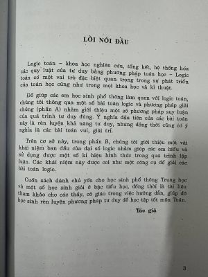 Bước đầu làm quen với Logic Toán 