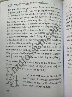 Một số kiến thức cơ sở về hình học tổ hợp - Vũ Đình Hòa