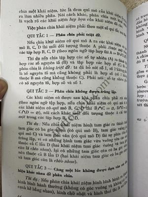 Những yếu tố logic trong môn toán ở trường phổ thông cấp 2 - Hoàng Chúng