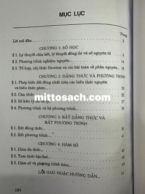 Những bài toán chọn lọc cho trường chuyên lớp chọn - Tập 1 - Đại số - Đỗ Đức Thái