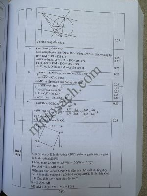 101 đề Khảo Sát, Thi Thử vào lớp 10 Tại Hà Nội (Chương trình mới)