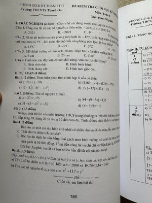 Tuyển tập 169 đề kiểm tra định kỳ toán 6 (Sách kết nối tri thức - miễn phí giao hàng)