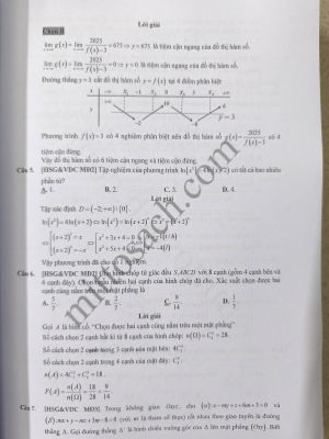 Bộ đề Học sinh giỏi Toán 12 chương trình mới - Tập 2 - Đề thi các trường, cụm (Miễn phí ship)