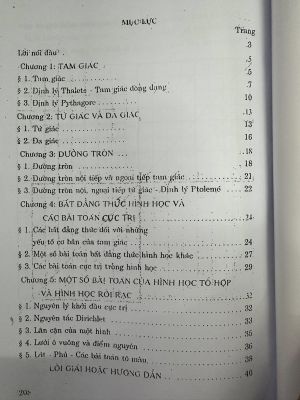 Những bài toán chọn lọc cho trường chuyên lớp chọn - Tập 2 - Hình học - Đỗ Đức Thái
