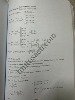 Bồi dưỡng HSG TOÁN 9 - Tập 2 - Đại số - Phương trình, hệ, căn thức, đa thức (miễn phí giao hàng)