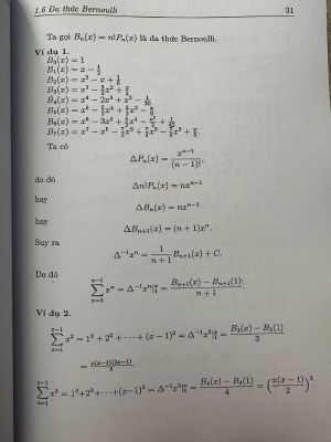 SAI PHÂN & ĐỊNH LÝ ÁP DỤNG -Nguyễn Văn Mậu