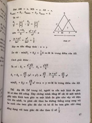 Các bài toán về giá trị lớn nhất, nhỏ nhất trong hình học phẳng THCS - Vũ Hữu Bình