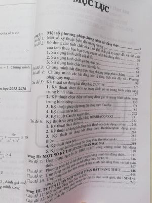 Những kỹ năng đặc sắc giải toán bất đẳng thức 